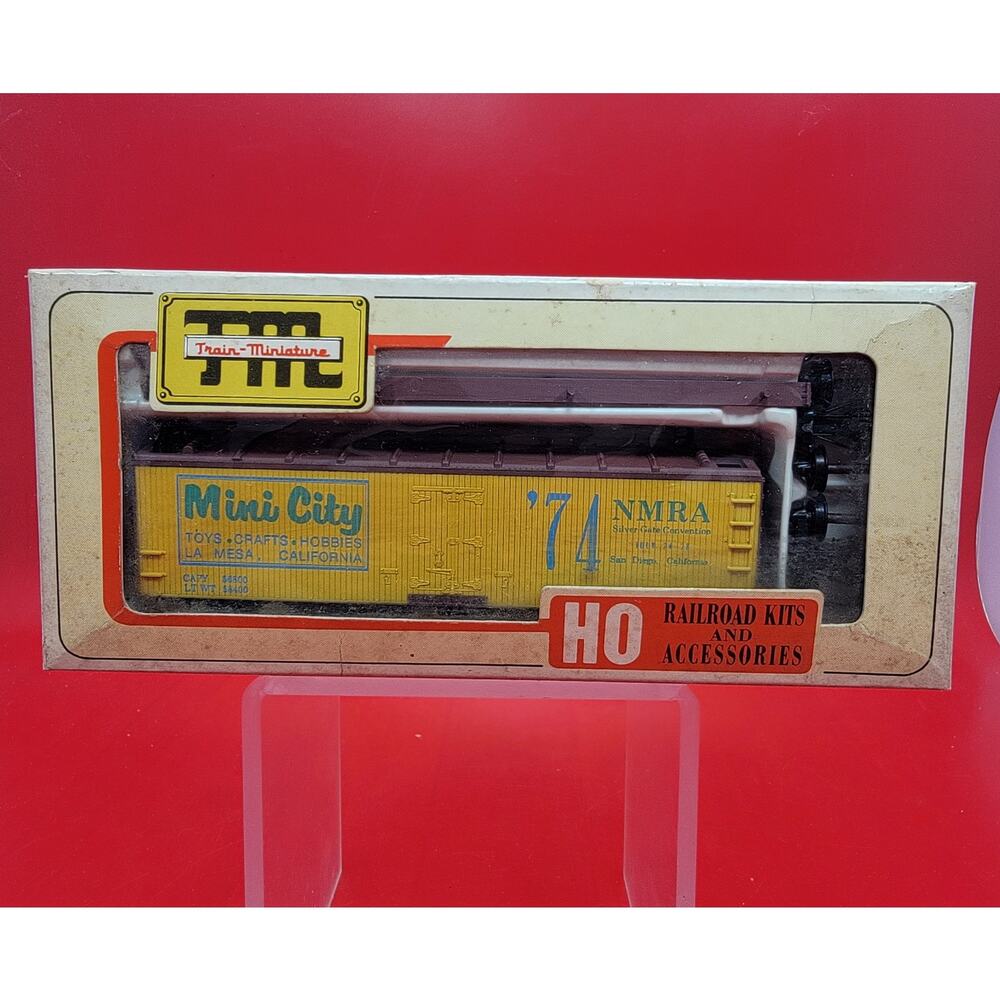 HO Train Miniature Mini City 1974 Convention NFR 1972 NIB